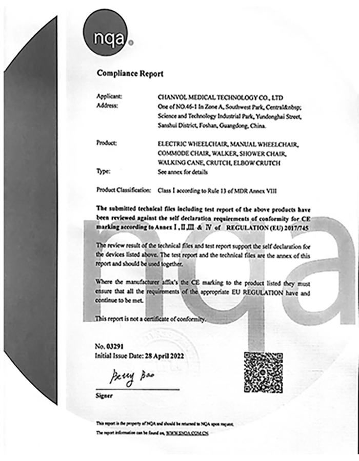 CE Certificate