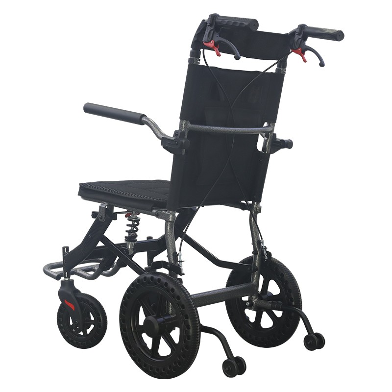 Disabled Caremoving Handcycle wheelchair Portable Scooter Lightweight Foldable travel outdoor airline Wheelchair