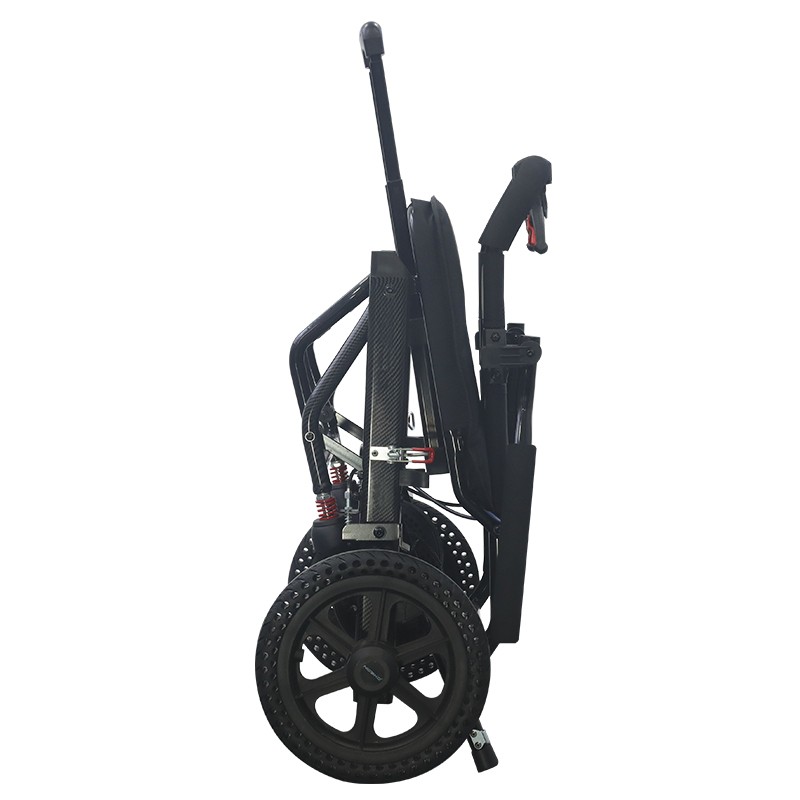 Factory Customized Aluminum Alloy Portable Lightweight Leisure Manual Wheelchair Compact Folding airline outdoor Wheelchair for Disabled