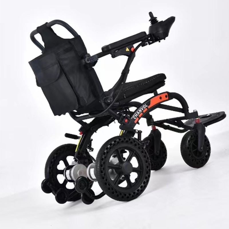 Ultra Light Weight Power Wheelchair Electric Travel Portable Foldable Lightweight Electric Wheelchair