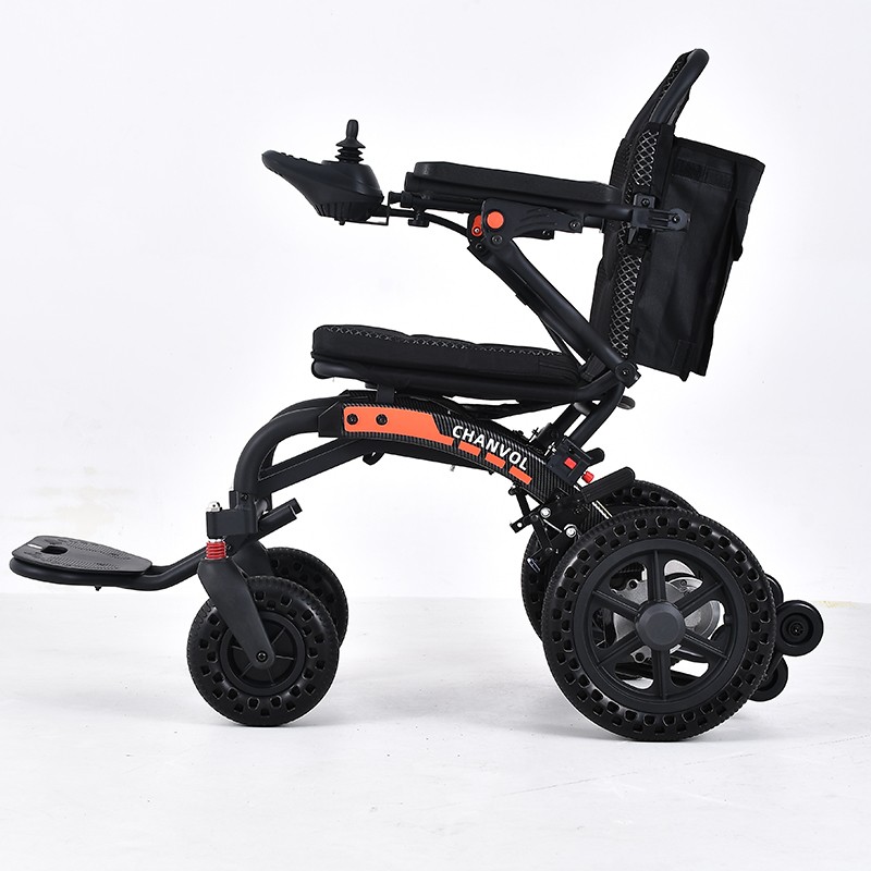 Ultra Light Weight Power Wheelchair Electric Travel Portable Foldable Lightweight Electric Wheelchair