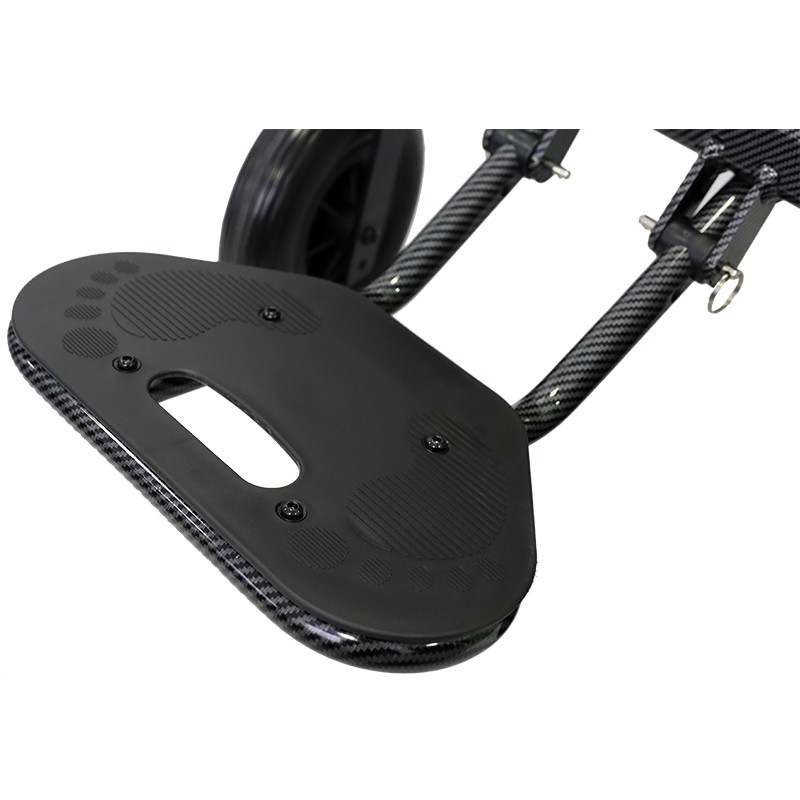 Ergonomic foldable electric outdoor wheelchair aluminum lightweight power wheelchair outdoor airline wheelchair