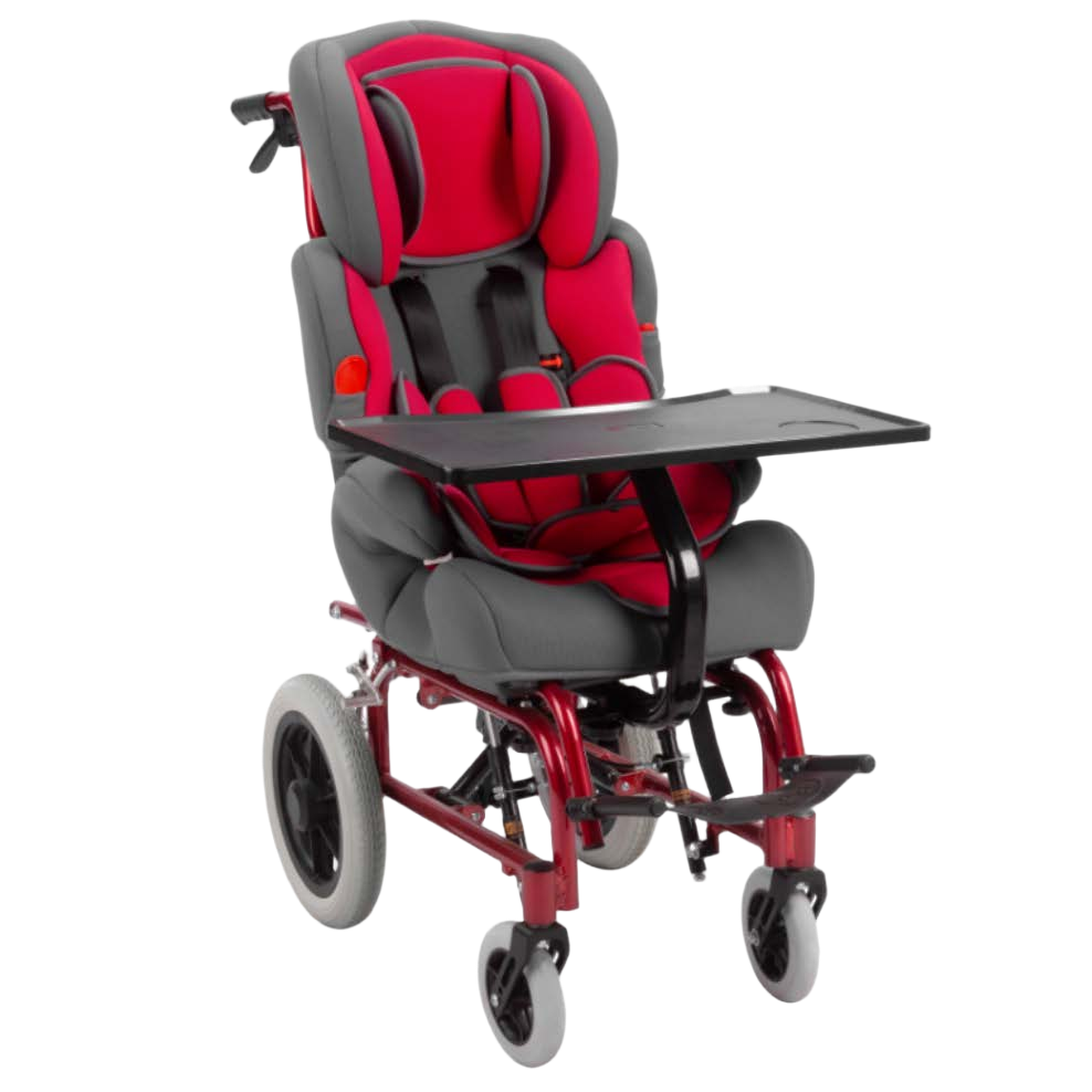 HE258LB-Reclining High Back Wheelchair with Detachable Seat Back