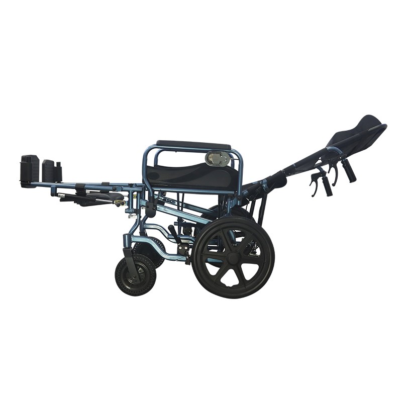 High backrest angle adjustment Portable Folding manual Wheelchair reclining backrest Disable outdoor wheelchair