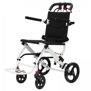 Lightweight Travel Customized WheelChair Foldable Portable Standard Aluminum Alloy Manual Wheelchair office airline wheelchair