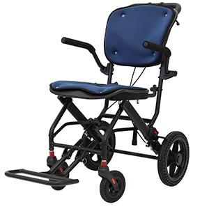 Lightweight manual travel wheelchair portable folding hand push adult disabled elderly home user outside wheelchair