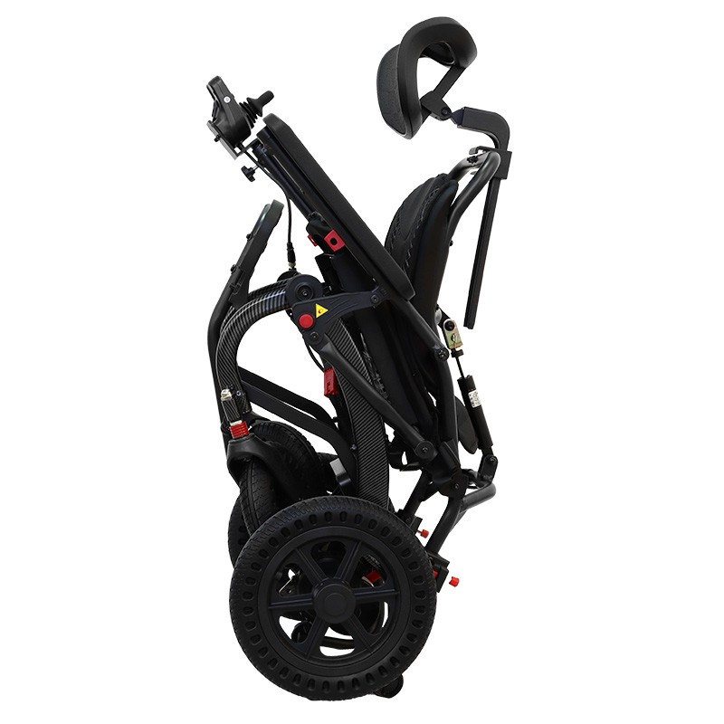 Reclining Light weight electric wheelchair portable folding power adult disabled elderly wheelchair