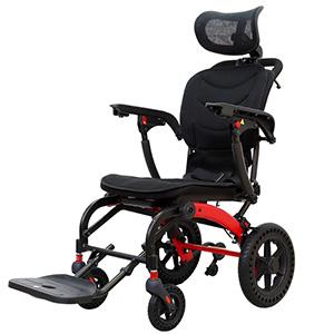 HE802-2 Reclining Light weight manual wheelchair portable folding hand push adult disabled elderly home user out wheelchair