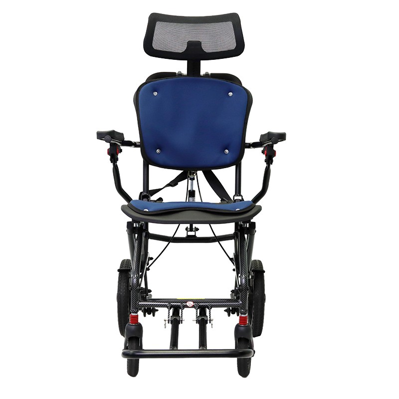 Reclining Light weight manual wheelchair portable folding hand push adult disabled elderly home user out wheelchair