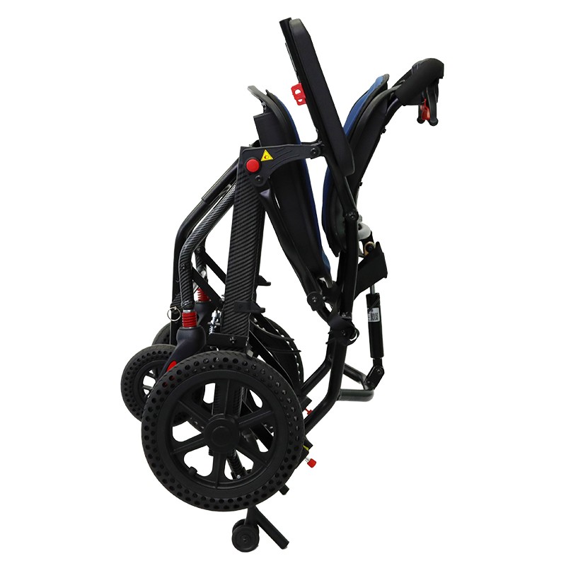 Reclining Light weight manual wheelchair portable folding hand push adult disabled elderly home user out wheelchair