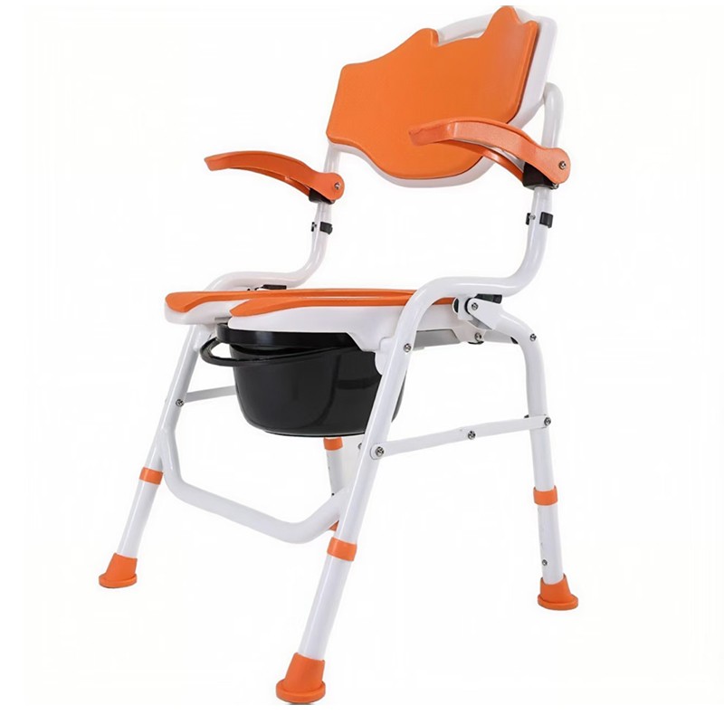 Shower Commode chair height adjustable Bathroom Chair Bedside Commode Chair for Toilet - 副本