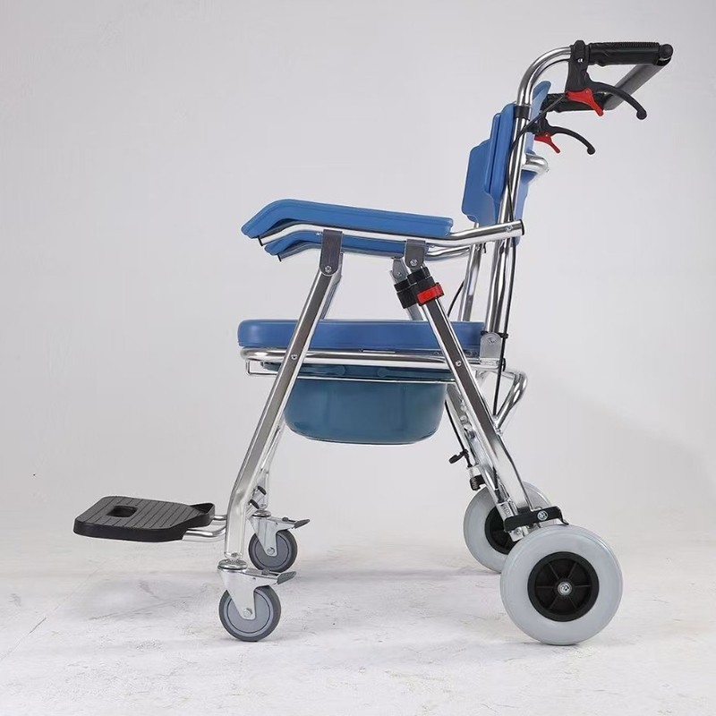 Toilet Seat with padded seat Handles wheelchair Commode Chair for Toilet with Arms Toilet Riser withToilet Seat for Elderly